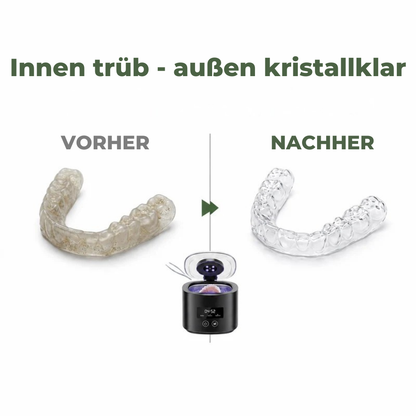 ClariSonic™ | Gründliche fünfminütige Reinigung für Ihre Zahnschiene