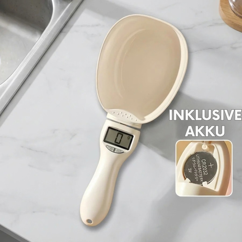SmartScoop™ | Wiegen Sie kleine Zutaten direkt im Löffel