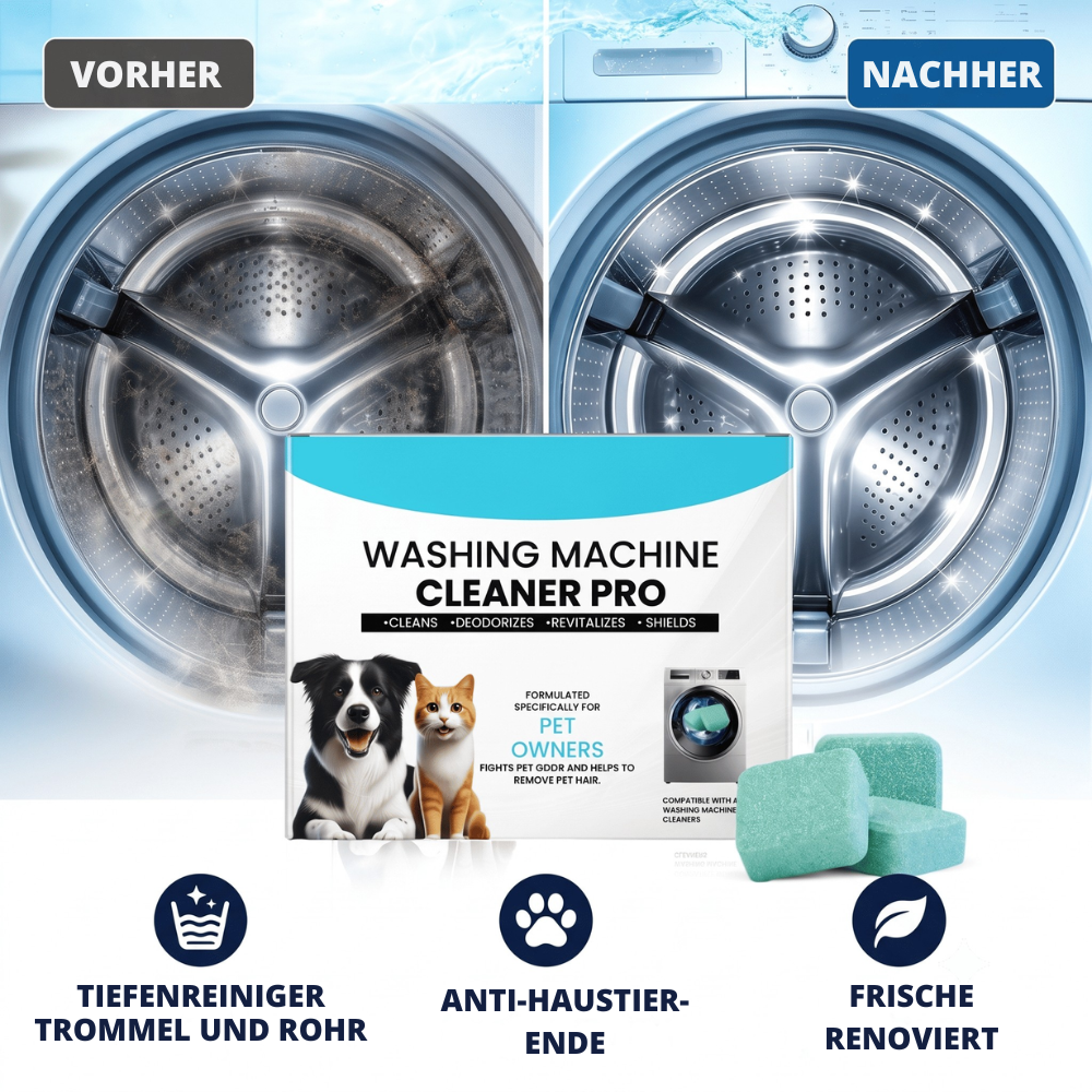 PureWash™ | Frischere Wäsche dank einer saubereren Waschmaschine
