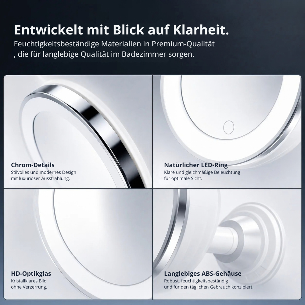 MirrorFlex™ | Sehen Sie jedes Detail aus nächster Nähe