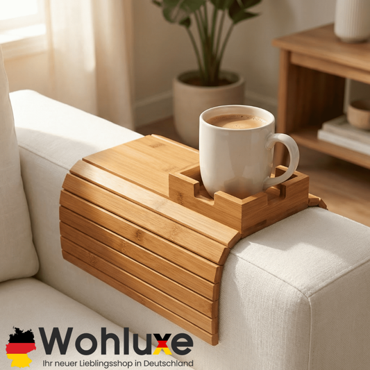 SofaTable™ | Mehr Komfort und alles Wichtige griffbereit
