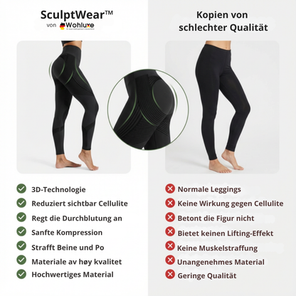 SculptWear™ | Leggings, die aktiv gegen Cellulite arbeiten