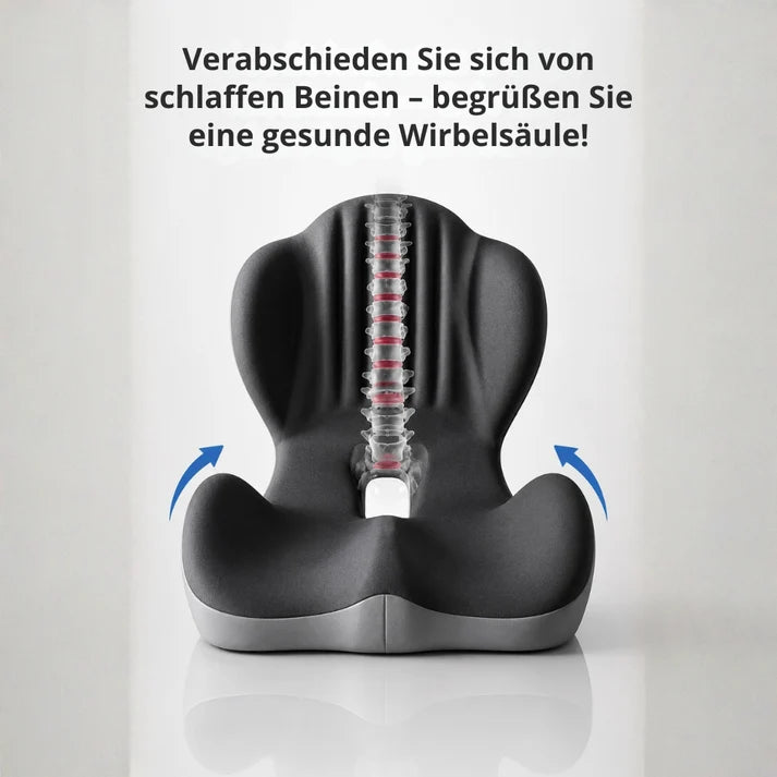 ErgoSit™ | Ergonomisches Sitzkissen für den Komfort den ganzen Tag