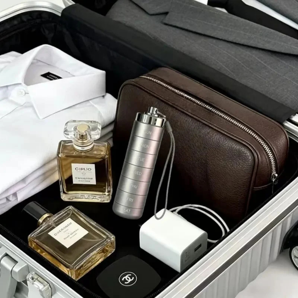 PillMate™ | Elegante Wochenorganisation für Medikamente