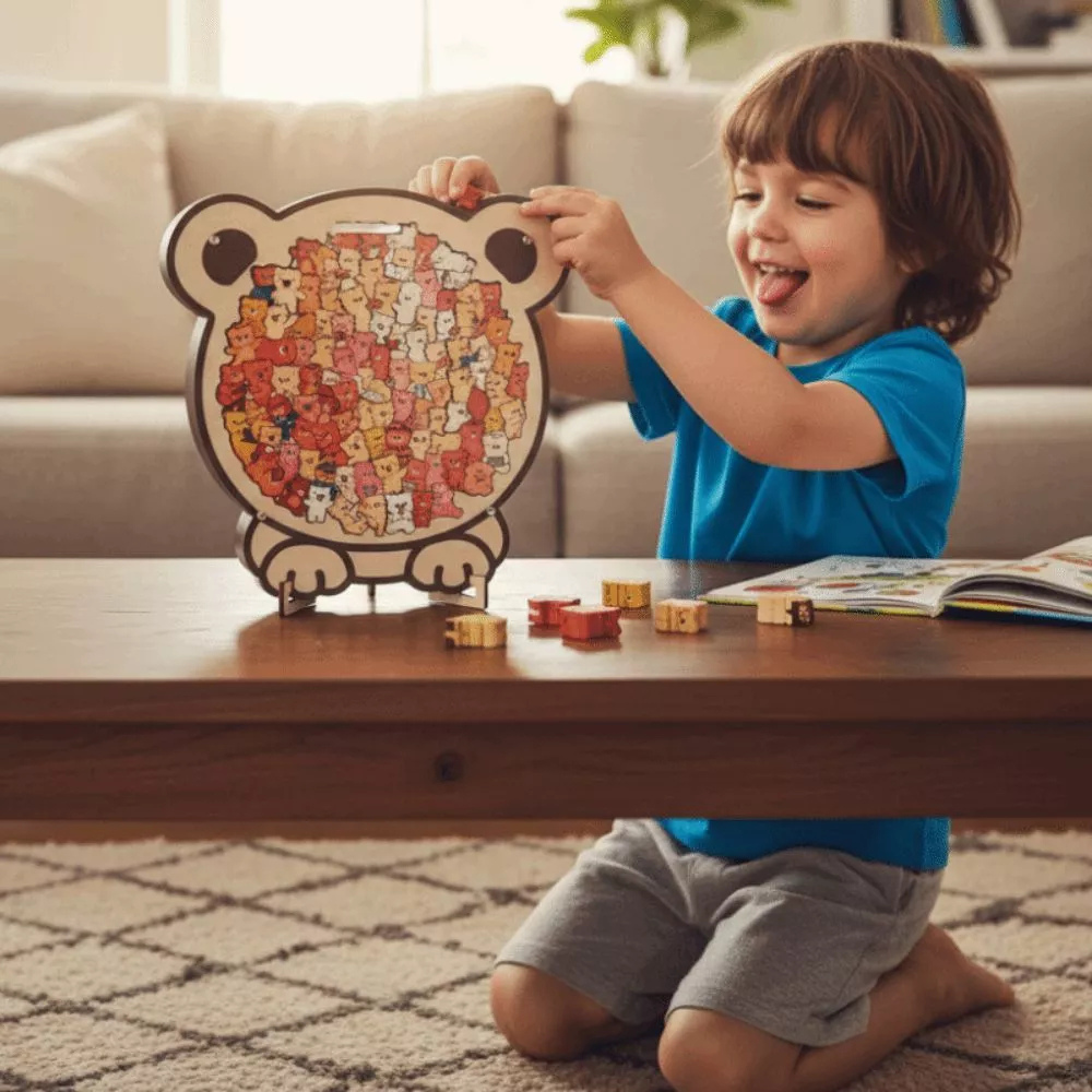 PawPuzzle™ | Dekoratives Hundepuzzle mit Gemütlichkeit und Persönlichkeit