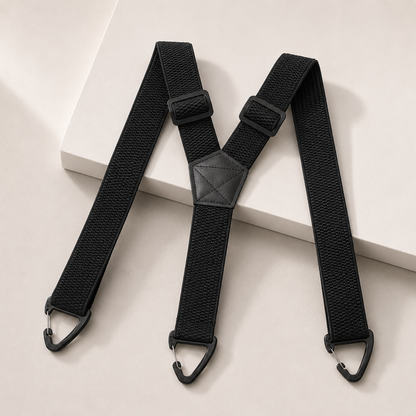GripSuspenders™ | Hält Ihre Hose sicher und bequem ohne engen Gürtel