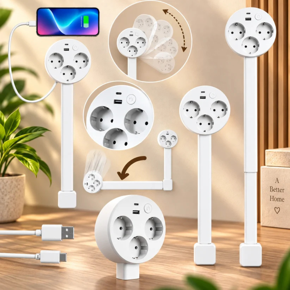 PlugFlex™ | Stecker problemlos hinter Möbeln anschließen