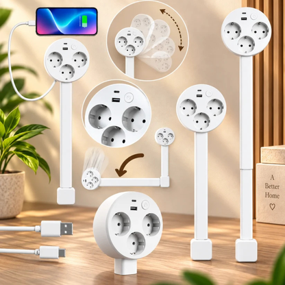 PlugFlex™ | Stecker problemlos hinter Möbeln anschließen