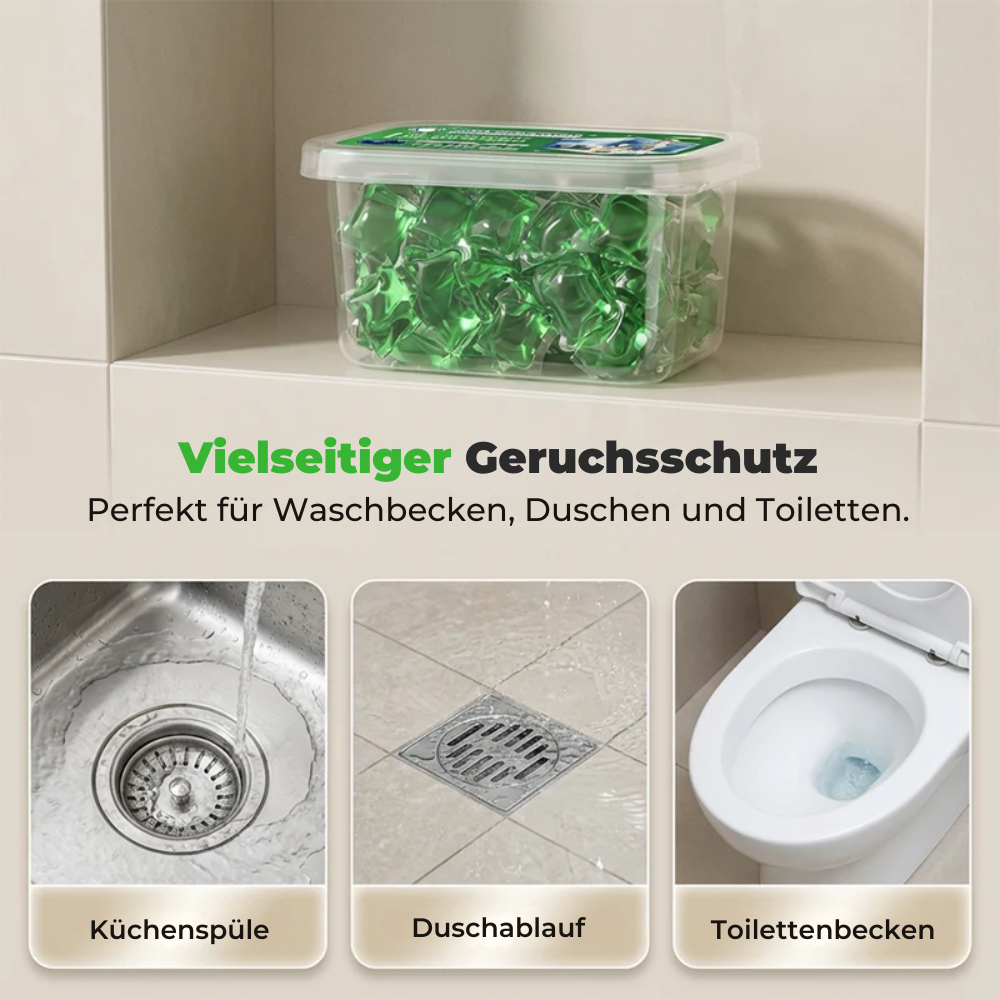 OdorAway™ | Frischere Abflüsse für ein einladenderes Zuhause
