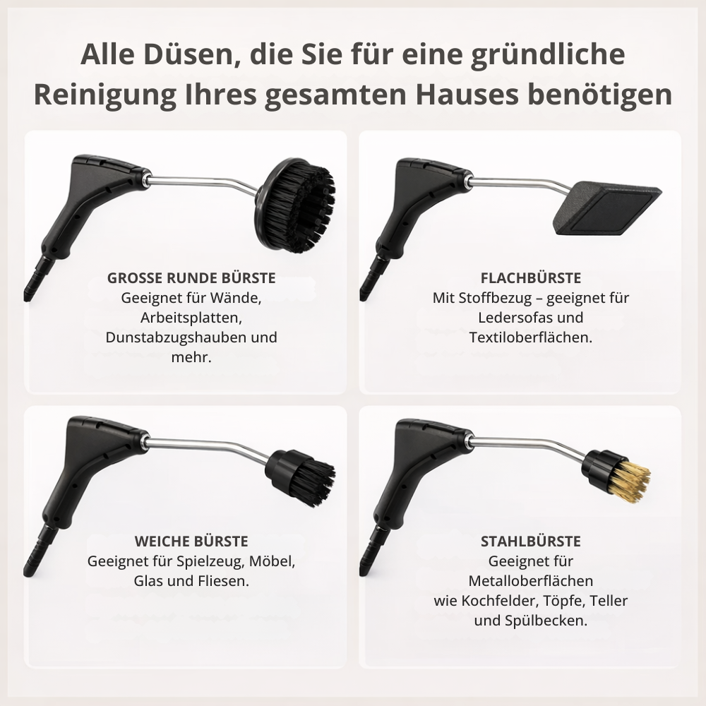 PowerSteam™ | Gründliche Reinigung Ihres Zuhauses mit kraftvoller Dampftechnologie