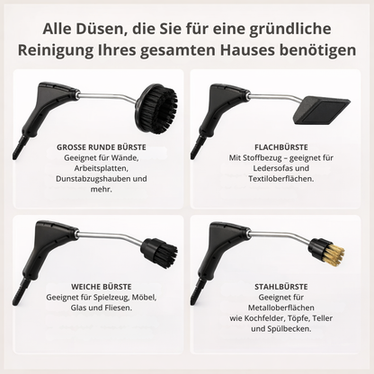 PowerSteam™ | Gründliche Reinigung Ihres Zuhauses mit kraftvoller Dampftechnologie