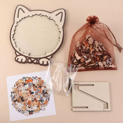 PawPuzzle™ | Dekoratives Hundepuzzle mit Gemütlichkeit und Persönlichkeit