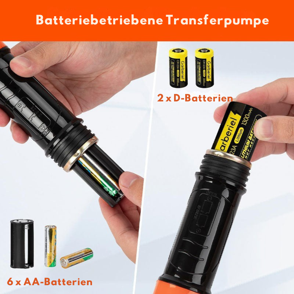 FlowPump™ Pro | Elektrische Flüssigkeitspumpe für einfacheren und saubereren Transfer