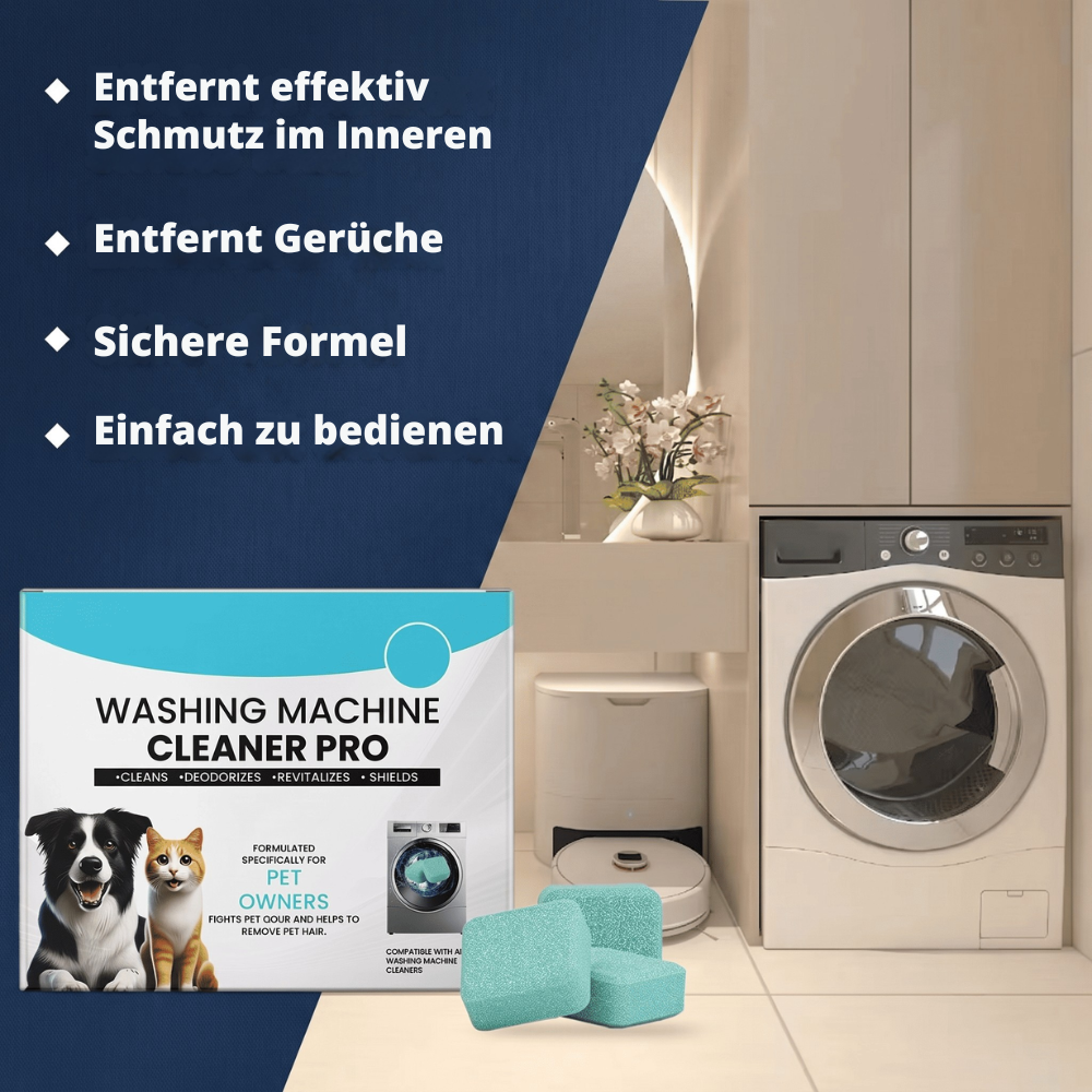 PureWash™ | Frischere Wäsche dank einer saubereren Waschmaschine