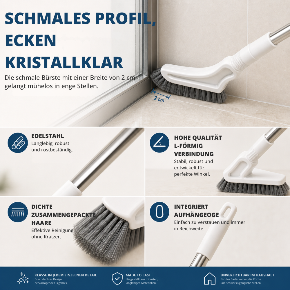 ScrubFlex™ | Reinigen Sie schwer erreichbare Stellen ganz ohne Bücken
