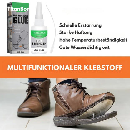 TitanBond™ | Wasserfest, staubdicht Hochleistungsleim – repariere alles in wenigen Sekunden