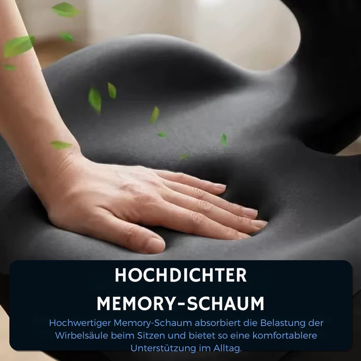 ErgoSit™ | Ergonomisches Sitzkissen für den Komfort den ganzen Tag