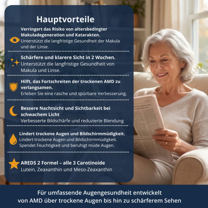 EyeVita™ | Tägliche Nährstoffunterstützung für klares und komfortables Sehen