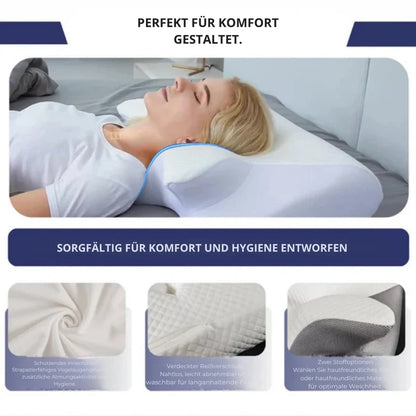 ErgoPillow™ | Gib dem Nacken die Unterstützung, die er jede Nacht vermisst hat