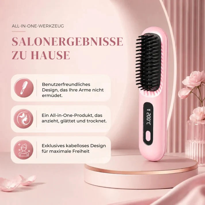 HeatBrush™ | Salonweiches Haar – jederzeit und überall