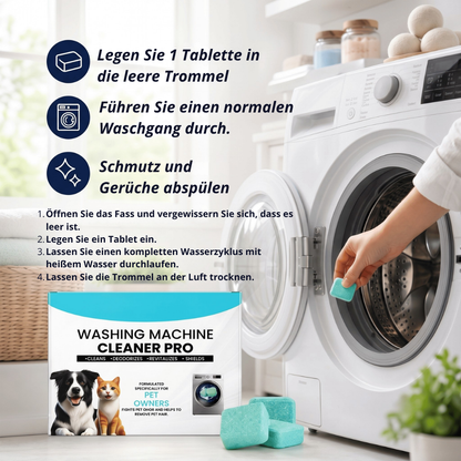 PureWash™ | Frischere Wäsche dank einer saubereren Waschmaschine