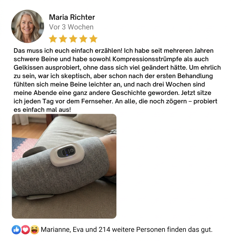 PulseWrap™ | Für leichtere und entspanntere Waden in nur 15 Minuten