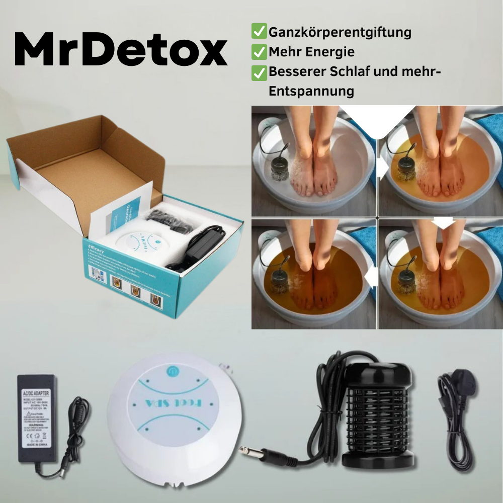 MrDetox™ | Reinige den Körper – starte von den Füßen