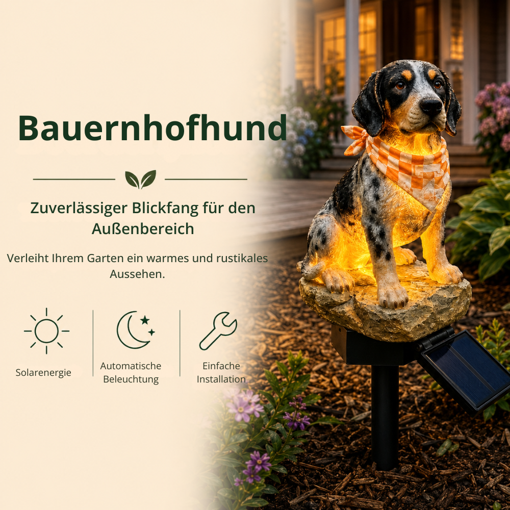 GardenGlow™ | Der kleine Traktor, der den Garten erhellt