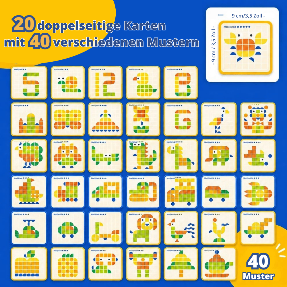 MosaicPuzzle™ | 40 Muster für kreative Gestaltung