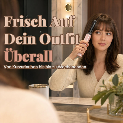 MiniStyle™ | Kompakter Heizkamm für schnelles Auffrischen des Ponyhaars