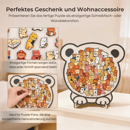 PawPuzzle™ | Dekoratives Hundepuzzle mit Gemütlichkeit und Persönlichkeit