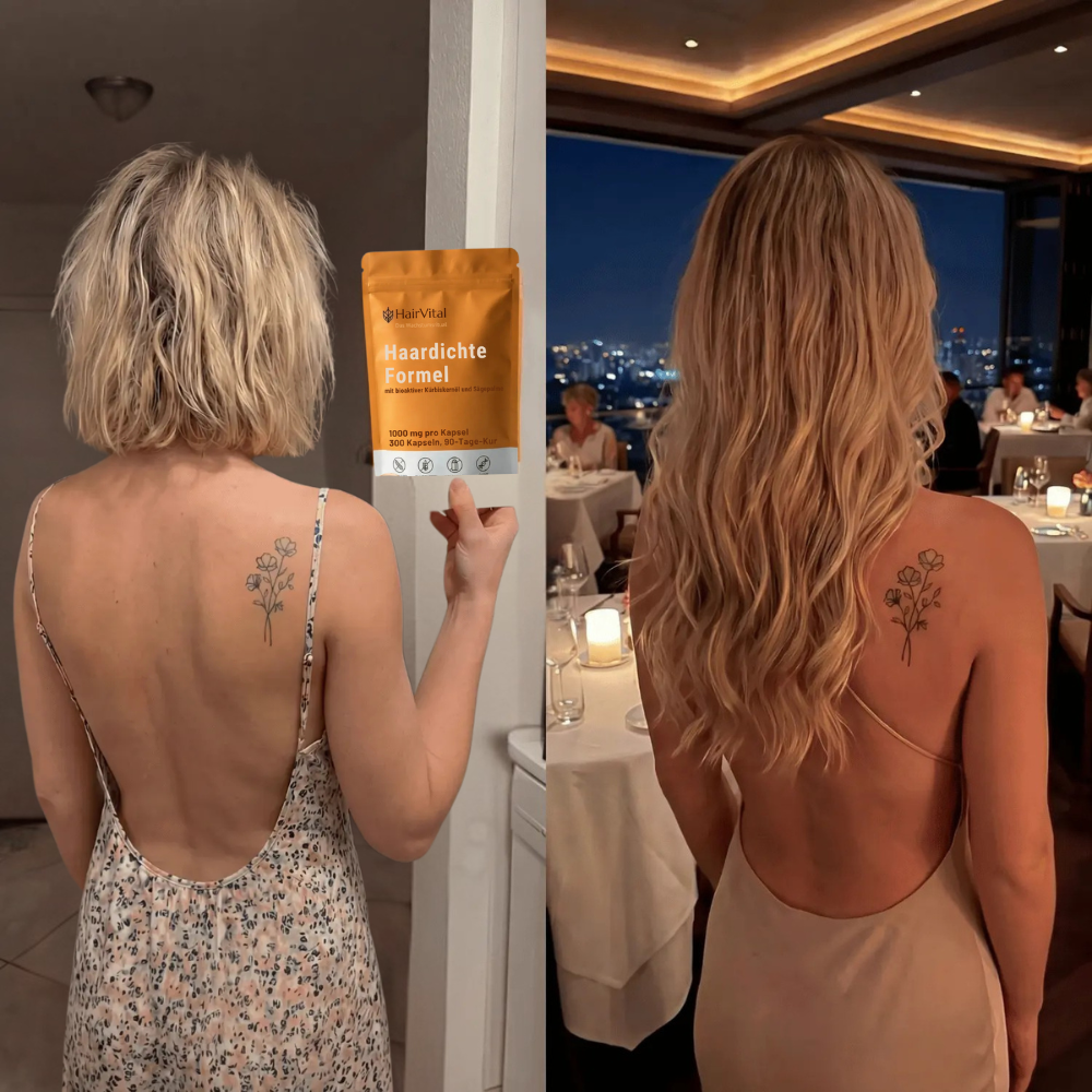 HairVital™ | Stärken Sie Ihr Haar von innen für sichtbar mehr Fülle
