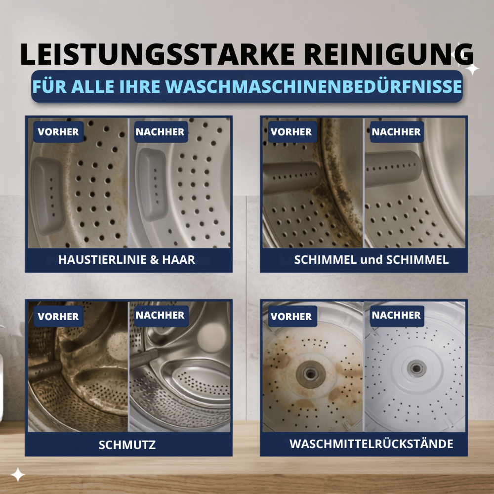 PureWash™ | Frischere Wäsche dank einer saubereren Waschmaschine