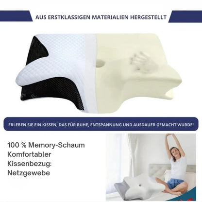 ErgoPillow™ | Gib dem Nacken die Unterstützung, die er jede Nacht vermisst hat