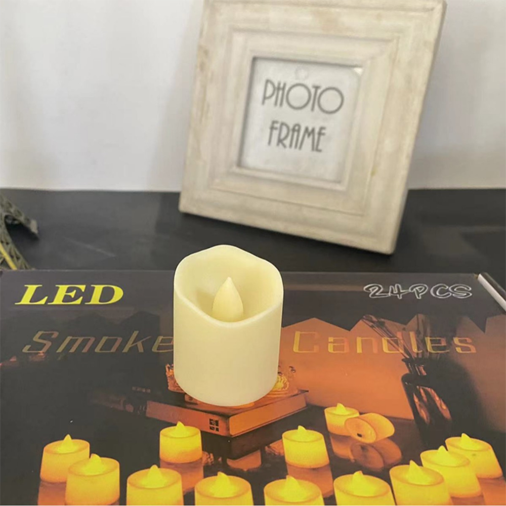 CandleGlow™ | Warme Stearinlichtatmosphäre ohne Rauch oder offene Flamme