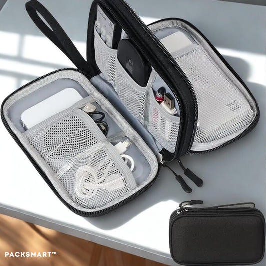 PackSmart™ | Kompakter Organizer für die übersichtliche Aufbewahrung Ihres Tech-Zubehörs
