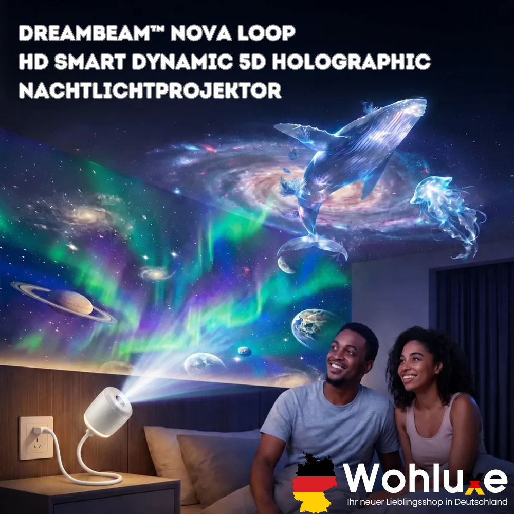 DreamBeam™ | Verwandle jeden Raum in ein magisches Erlebnis in wenigen Sekunden