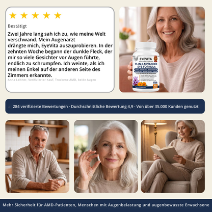 EyeVita™ | Tägliche Nährstoffunterstützung für klares und komfortables Sehen