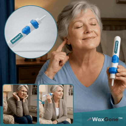 WaxGone™ | Entfernen Sie Ohrenschmalz sanft und ohne Wattestäbchen