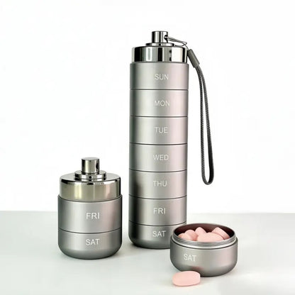 PillMate™ | Elegante Wochenorganisation für Medikamente